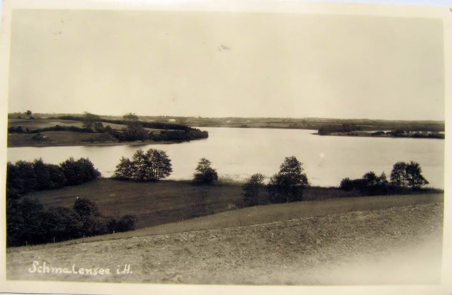1938 Schmalensee vom Vierer Weg aus gesehen