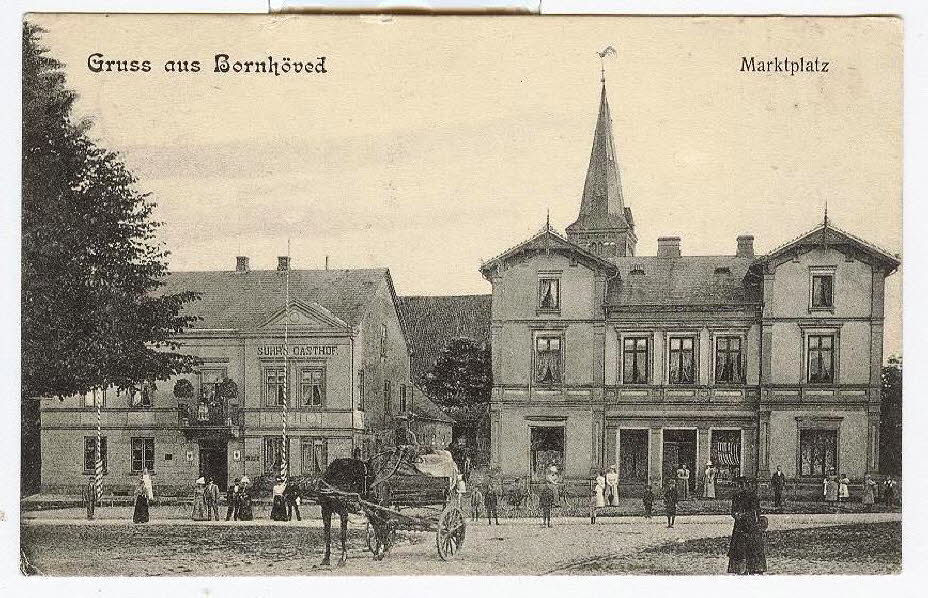 1907 Marktplatz Bornh�ved