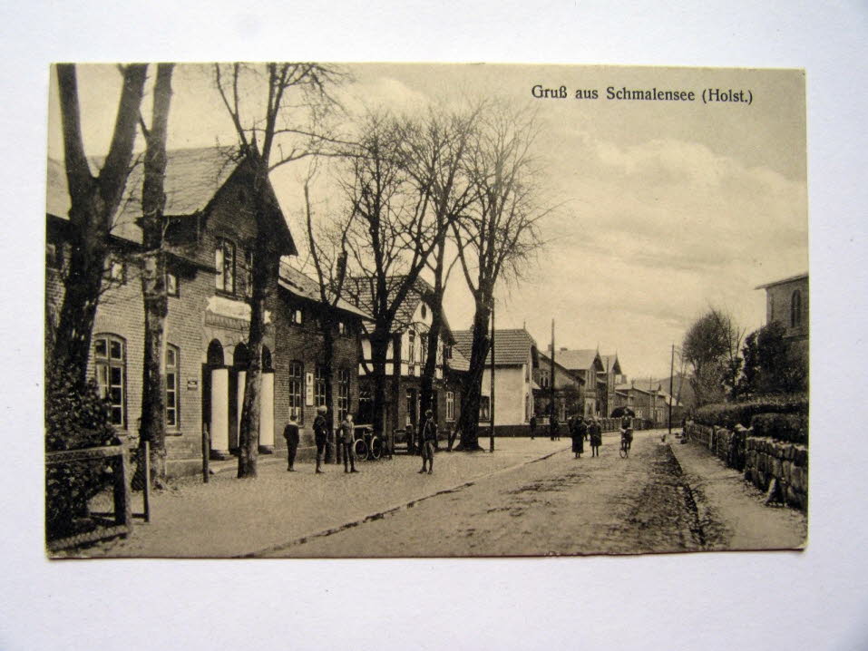 1923 Schmalensee Stra�enszene