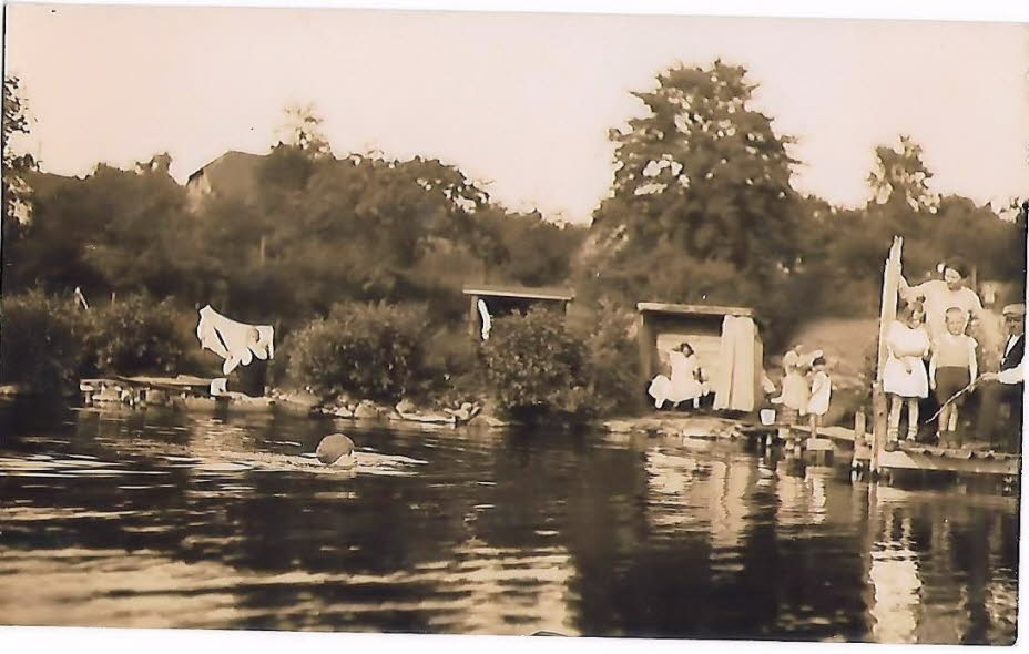1925 - Badeleben in Schmalensee 