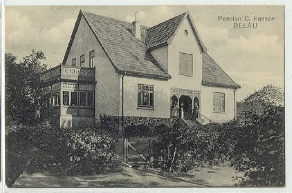 1929 Pension Hansen Belau