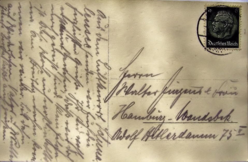 1938 Schmalensee Text: Aus dem Luftkurort Schmalensee senden wir  � herzliche Gr��e. Ihr seid...