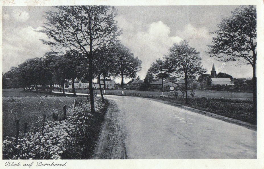 1959 Chaussee von Bornhoved nach Schmalensee