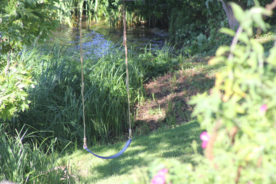 Die Schaukel am See