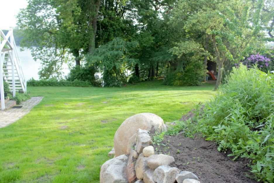 Wiese am Ferienhaus