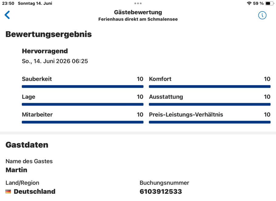 Martin 14. Juni 2026