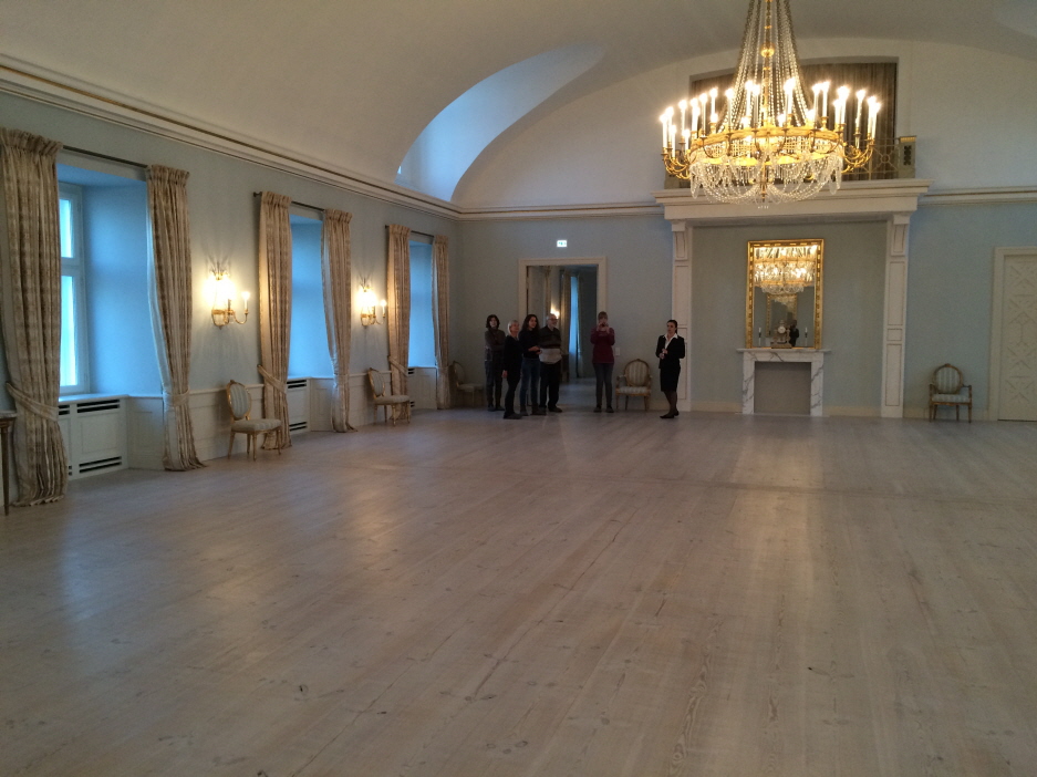 Pl�ner Schloss  Rittersaal